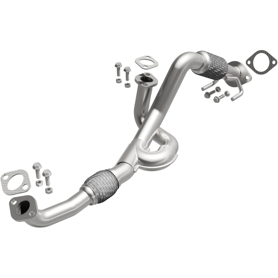 Replacement BRExhaust Front Pipe Kit 107-0244: Direct-Fit, Compatible with 07-09 HYUNDAI SANTA FE 2.7L