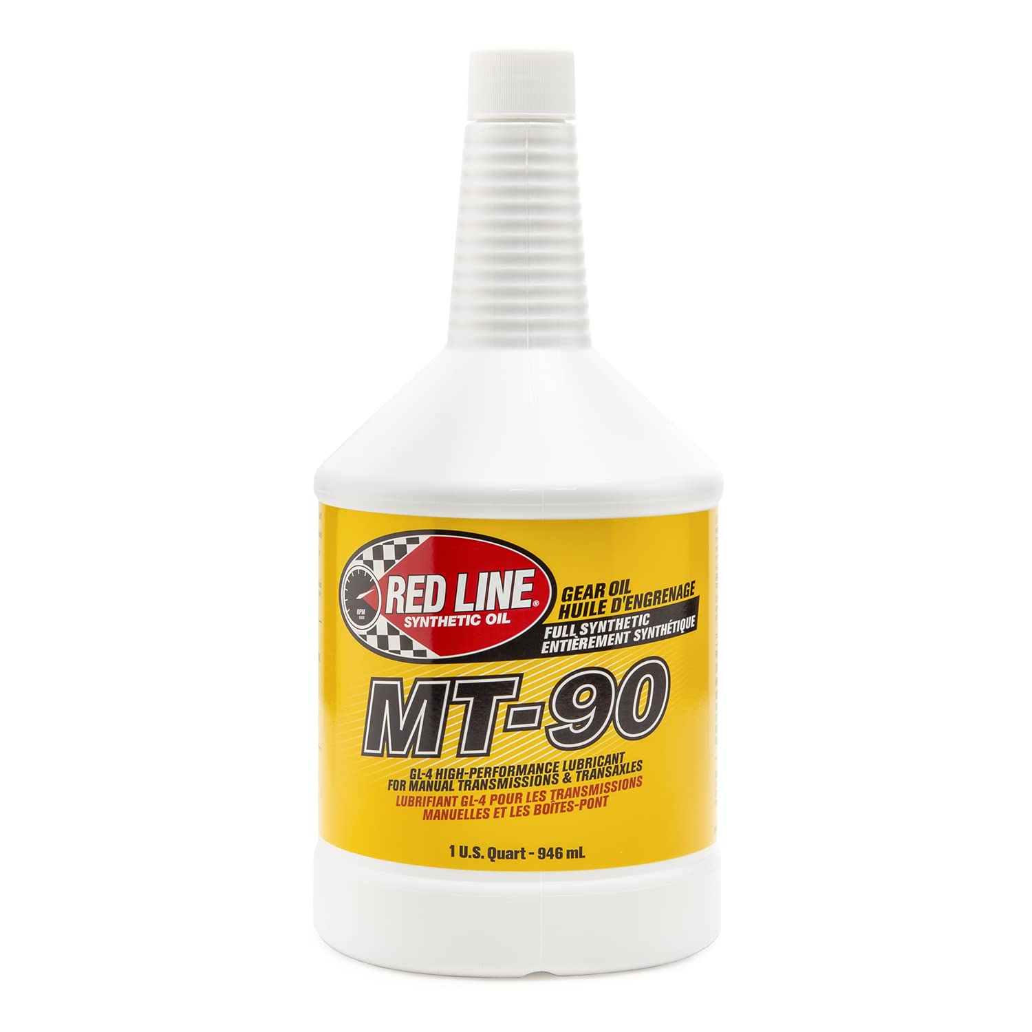 MT-90 Red Line 50304 75W-90 GL-4 Manual Transmission and Transaxle Lubricant (MTL)- 1 Quart