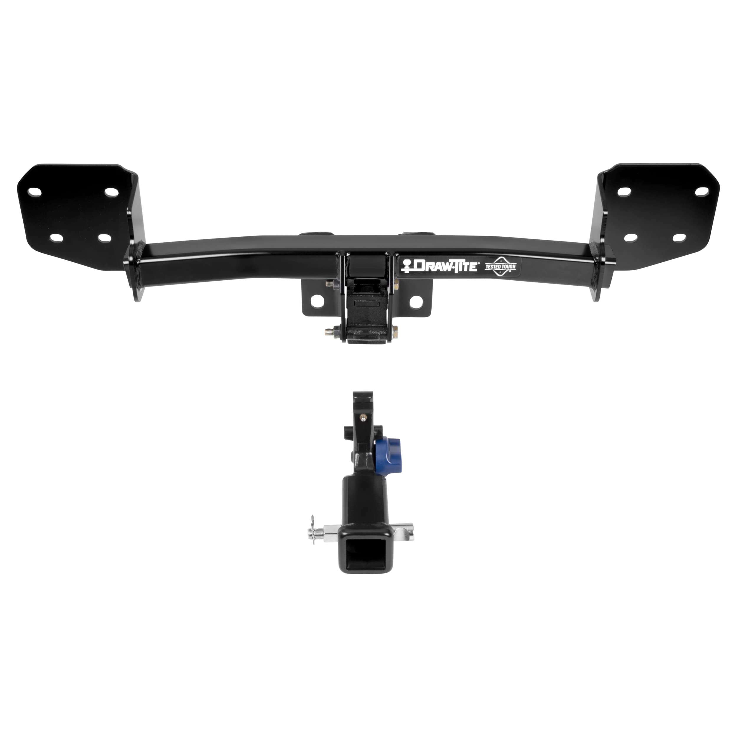 Hidden Hitch Draw-Tite 76907, Completely Hidden Trailer Hitch, 2 in. Removable Receiver, Black, Compatible with 2011 – 2022 Subaru Outback Wagon