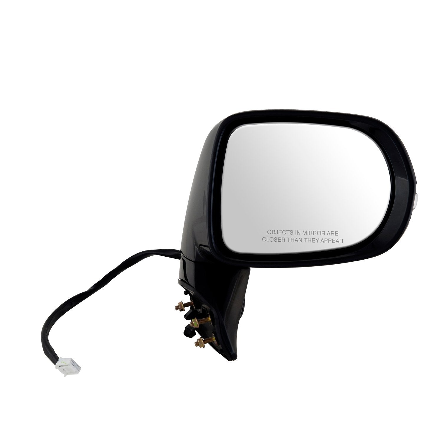 Fit System Mirror Passenger Side for Lexus RX350, RX450h, Canada & Japan Built, Black, PTM, w/Turn Signal, Memory, Puddle lamp, Power Folding, w/o auto dimming, w/o Blind spot Detection, Heated Power