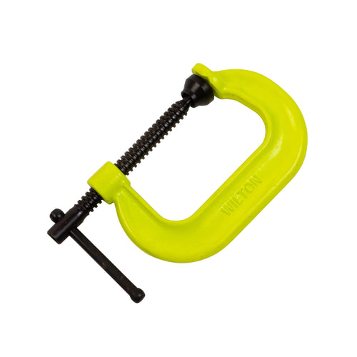 Hi-Vis Wilton C-Clamp, 3" Opening, 2-7/16" Throat, 3500 Lbs. Clamping Force (Model 403-SF)