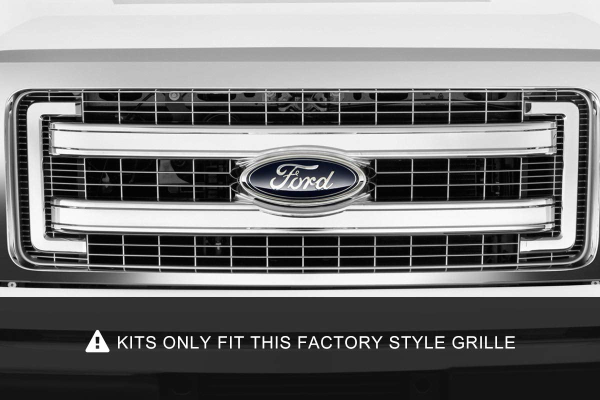 30" LED Light Grille Kit Rough Country for Ford F-150 (2009-2014) - (2) LED Lights