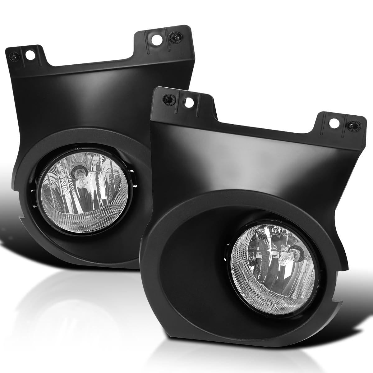 Fog Lights Spec-D Tuning + Universal Wiring + Switch Compatible with 2011-2014 Ford F-150, L+R Pair Assembly