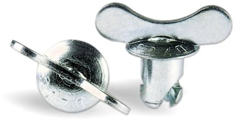 Winged Moroso 71260 Quick Fastener, 7/16" x .400"L, Steel, Silver