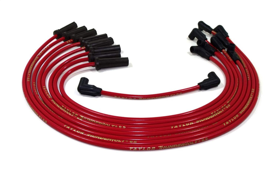 Thundervolt 8.2 Taylor Cable custom 8 cyl red