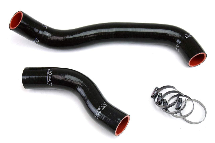 Black HPS 57-1313-BLK Silicone Radiator Coolant Hose Kit