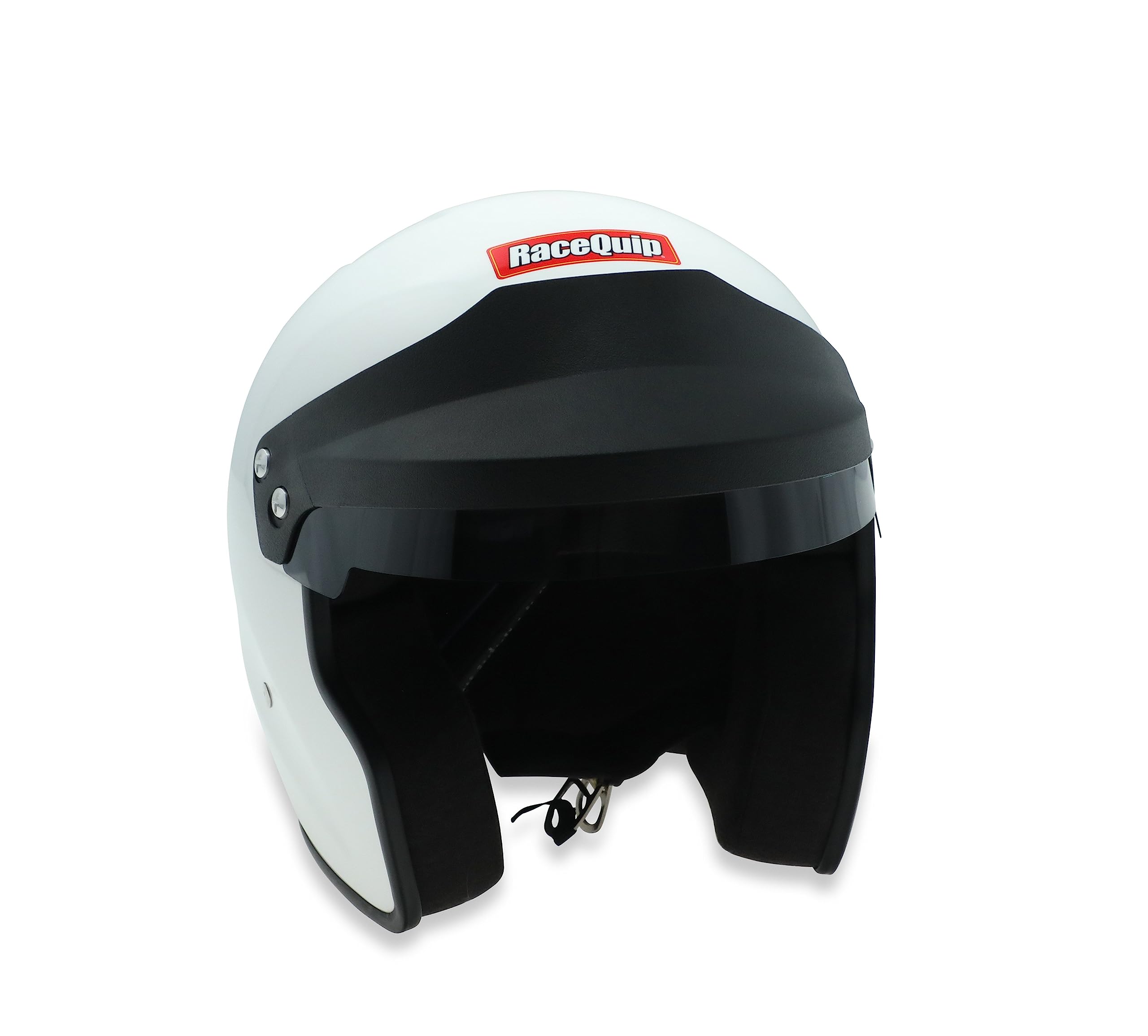 Open Face Helmet RaceQuip OF20 Series Snell SA-2020 Rated Gloss White X-Large 256116