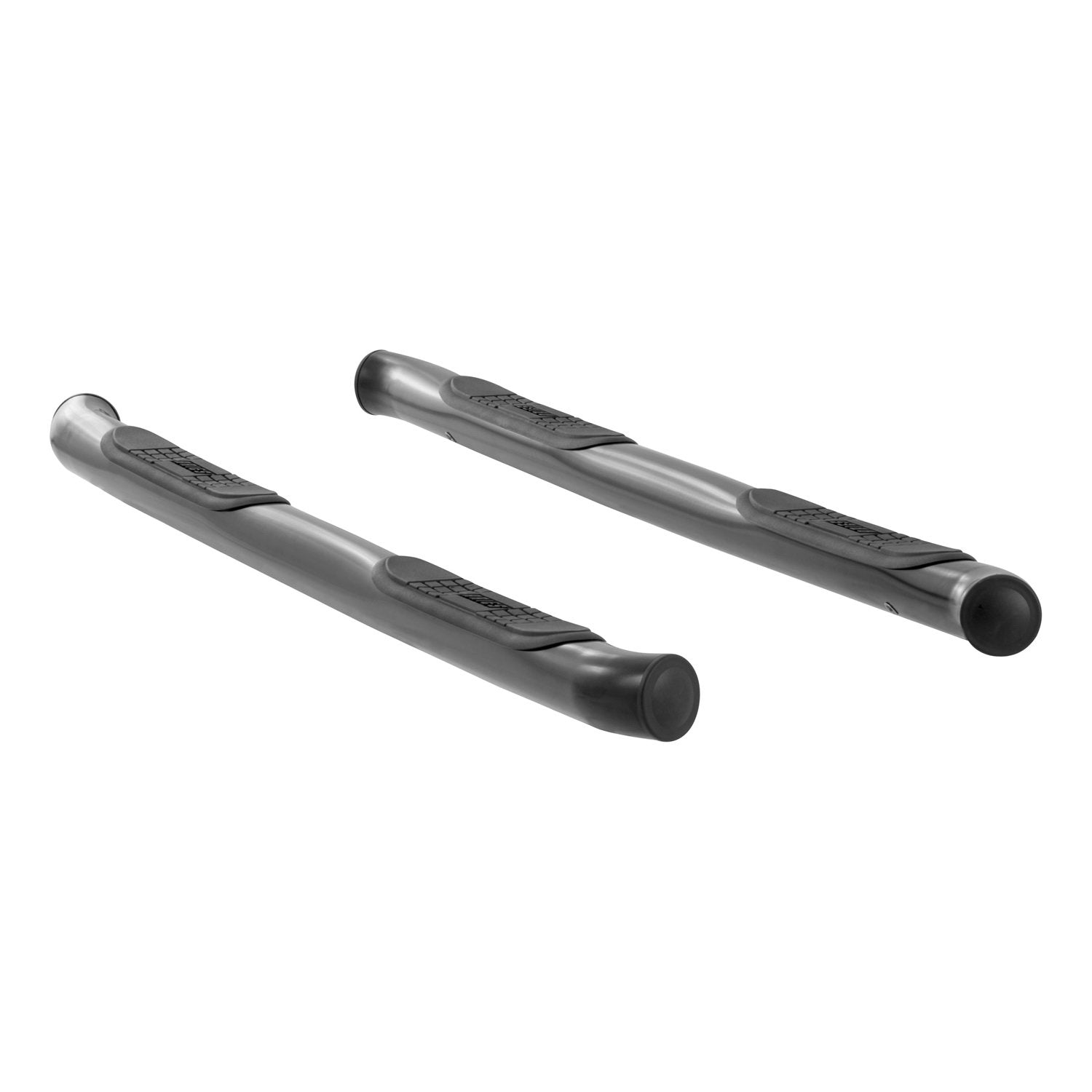 3-Inch Round Black Steel ARIES Nerf Bars, No-Drill, Fits Select Jeep Liberty