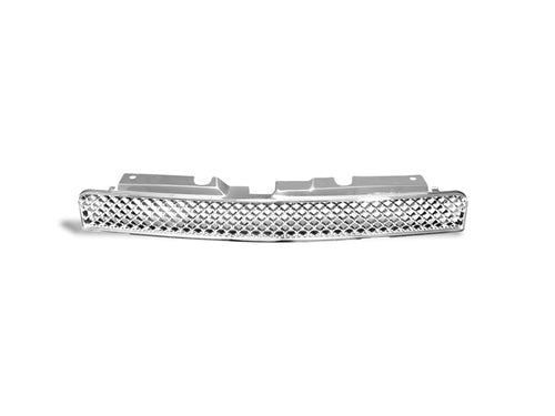 7147157 Armordillo USA Mesh Front Hood Grille - Chrome Fits 2014-2016 Chevy Impala Limited