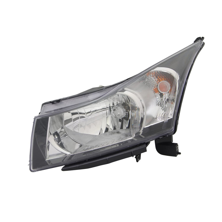 Left TYC Headlight Assembly Compatible with 2011-2012 Chevrolet Cruze