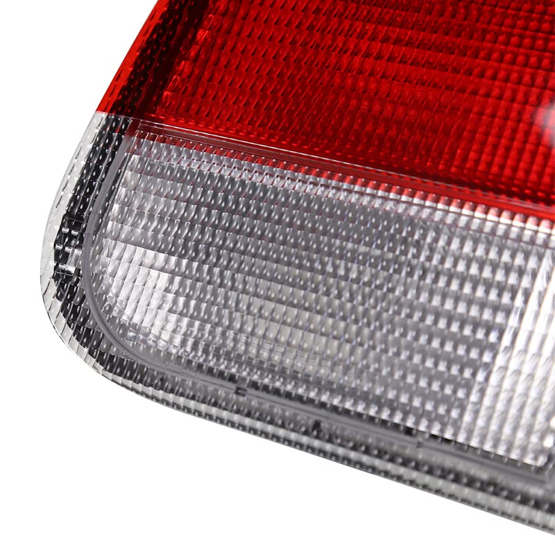 Red Tail Lights SPEC-D TUNING Compatible with 1996-1998 Honda Civic 4-Door Sedan, Left + Right Pair Assembly