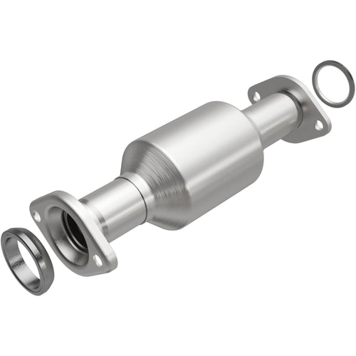 Direct-Fit MagnaFlow Catalytic Converter OEM Grade Federal/EPA Compliant 52546 - Stainless Steel 2.5in Main Piping, 17in Overall Length, No O2 Sensor - Sienna OEM Replacement