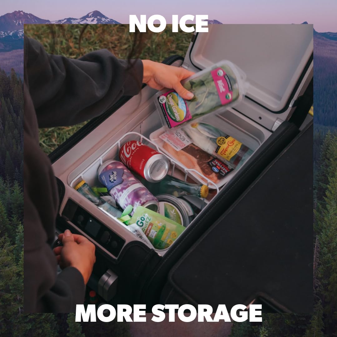 Portable Refrigerator and Freezer DOMETIC CFX3 45-Liter, Powered by AC/DC or Solar
