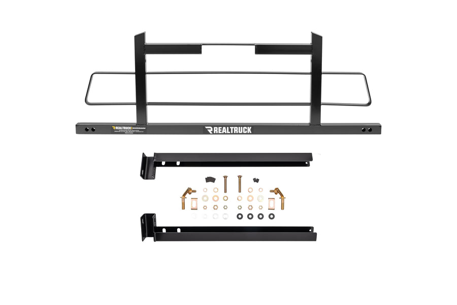 BACKRACK RealTruck Hardware Kit for use w/ 31" Toolbox, Black, No Drill | 30221TB31 | Fits 2017-2023 Ford F-250/F-350