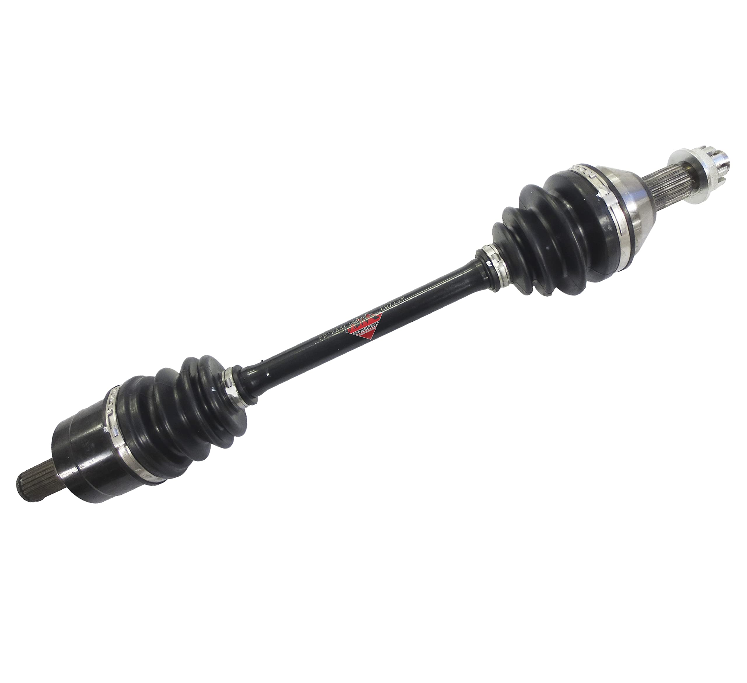 Rugged Performance Front Left/Right Axle (2006-15) Arctic Cat Prowler 500/550/650/700/1000, Stainless-Steel Clamps Coated for Protection & Machined Heat Treated for Long Life OEM: 1502-939