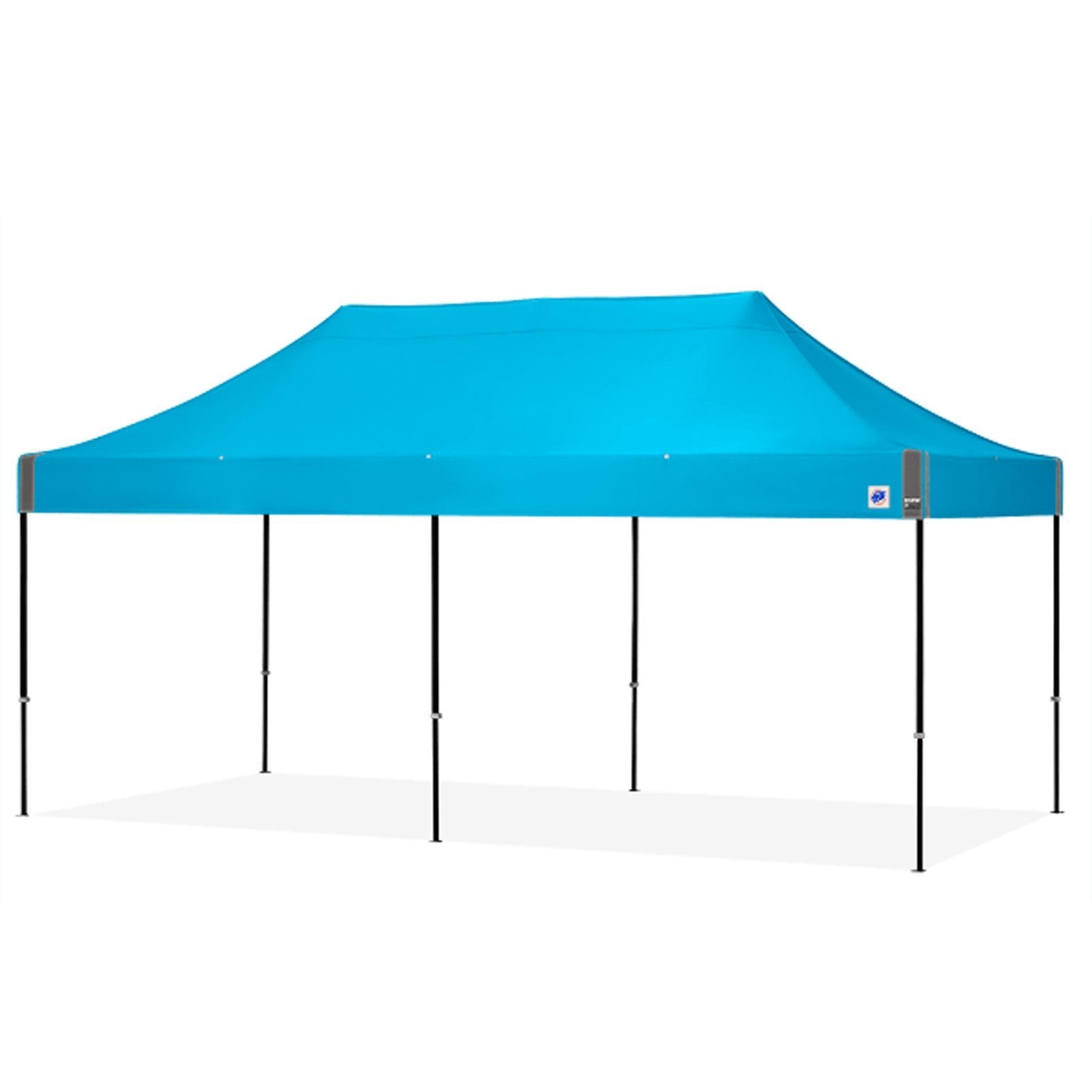E-Z UP Instant Shelter Eclipse Canopy, 10' x 20', White Steel Frame and Professional Grade White Top