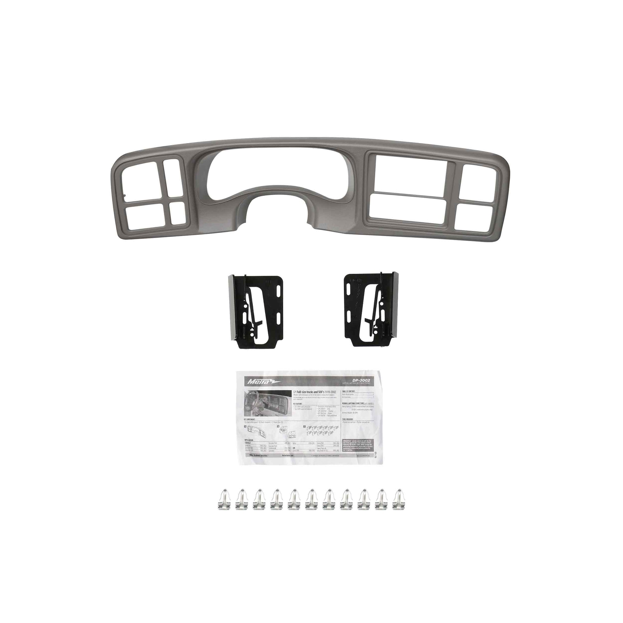 GM Full-Size Trucks and SUVs METRA - 1999-2002 - Shale (DP-3002SHL)