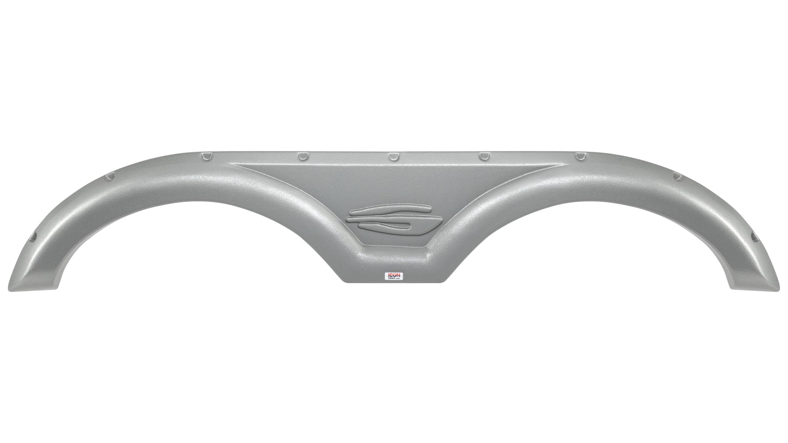 Tandem Axle Fender Skirt FS2333 ICON 14136 for Gulf Stream - Metallic Silver