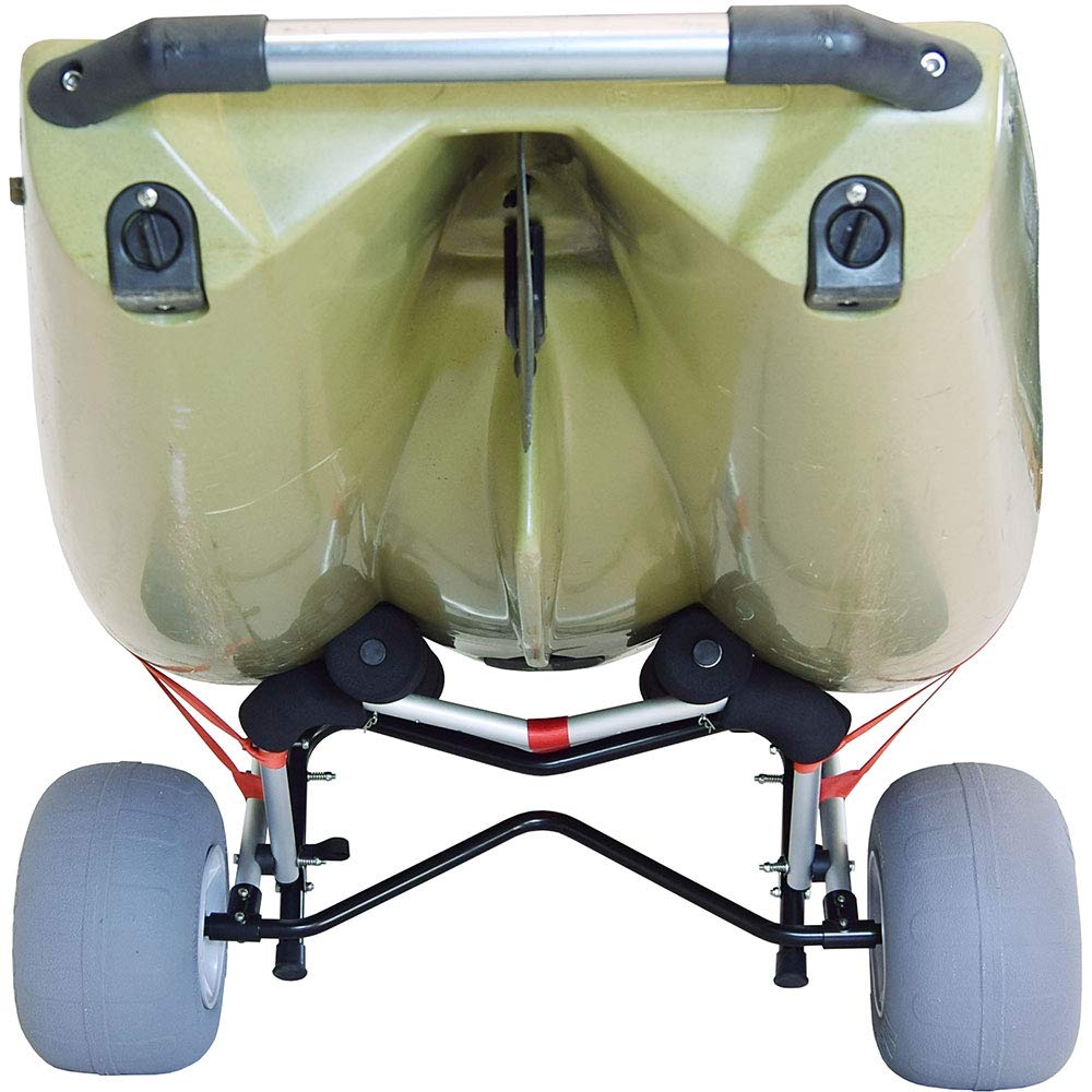 WideTrak SB Malone Large Kayak/Canoe Cart with Balloon Wheels & Bunks