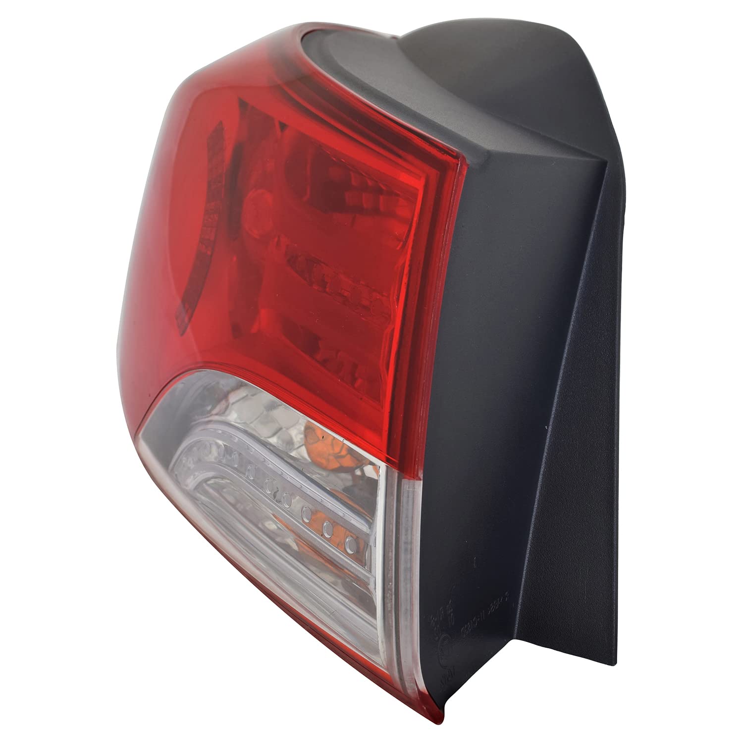 Left TYC Tail Light Assembly Compatible with 2011-2013 Hyundai Elantra