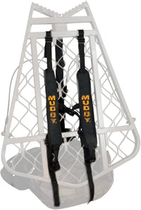 Black Muddy Treestand Backpack Straps