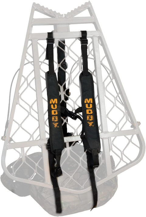 Black Muddy Treestand Backpack Straps