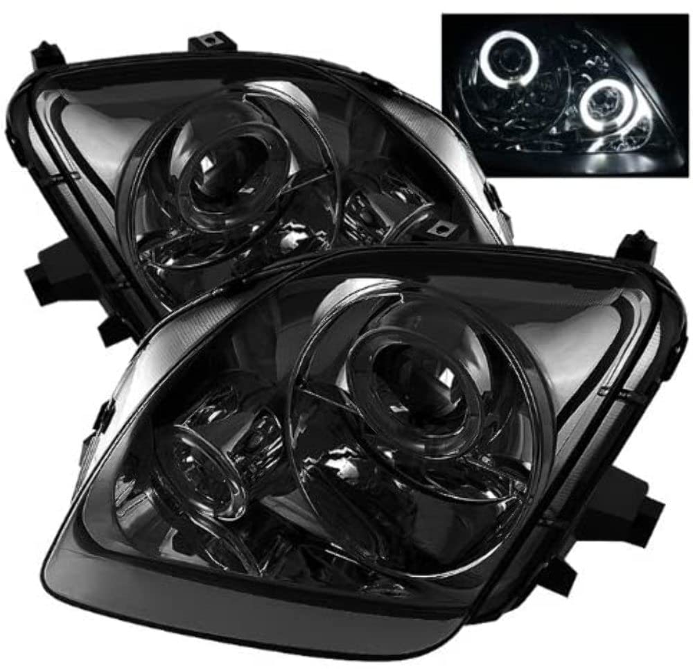 Auto Spyder 5011053 LED Halo Projector Headlights Chrome/Smoked