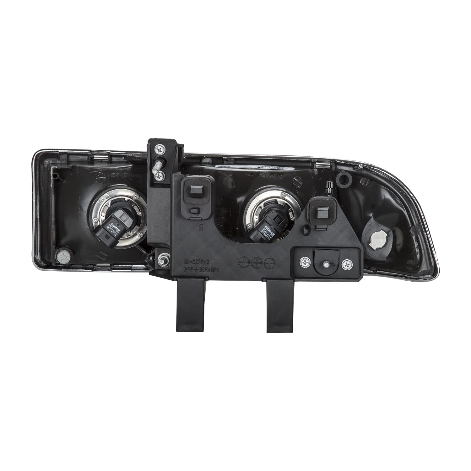 Right TYC Headlight Assembly Compatible with 1998-2004 Chevrolet Blazer C/K Suv