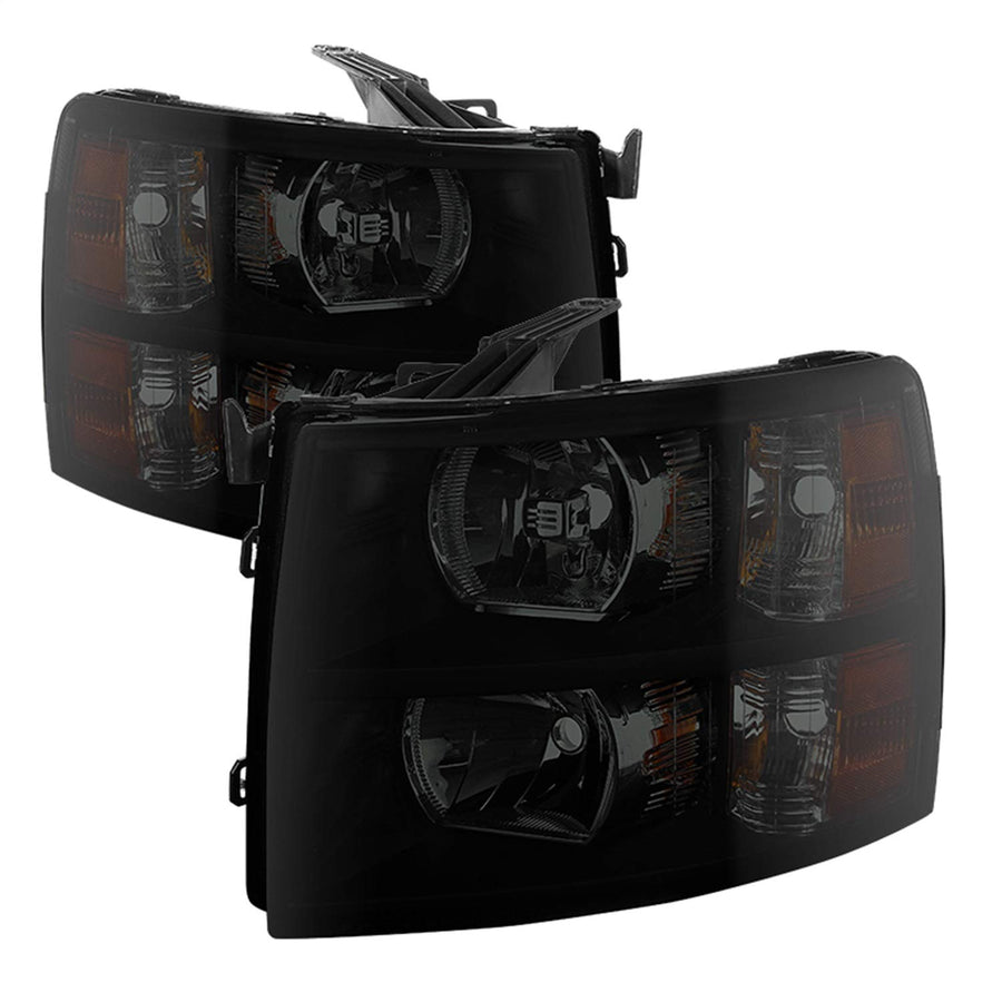 Chevy Silverado Xtune HD-JH-CS07-AM-BSM Headlight