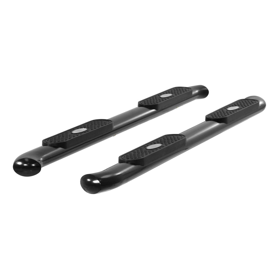 4-Inch ARIES Black Steel Oval Nerf Bars, Select Toyota Tundra