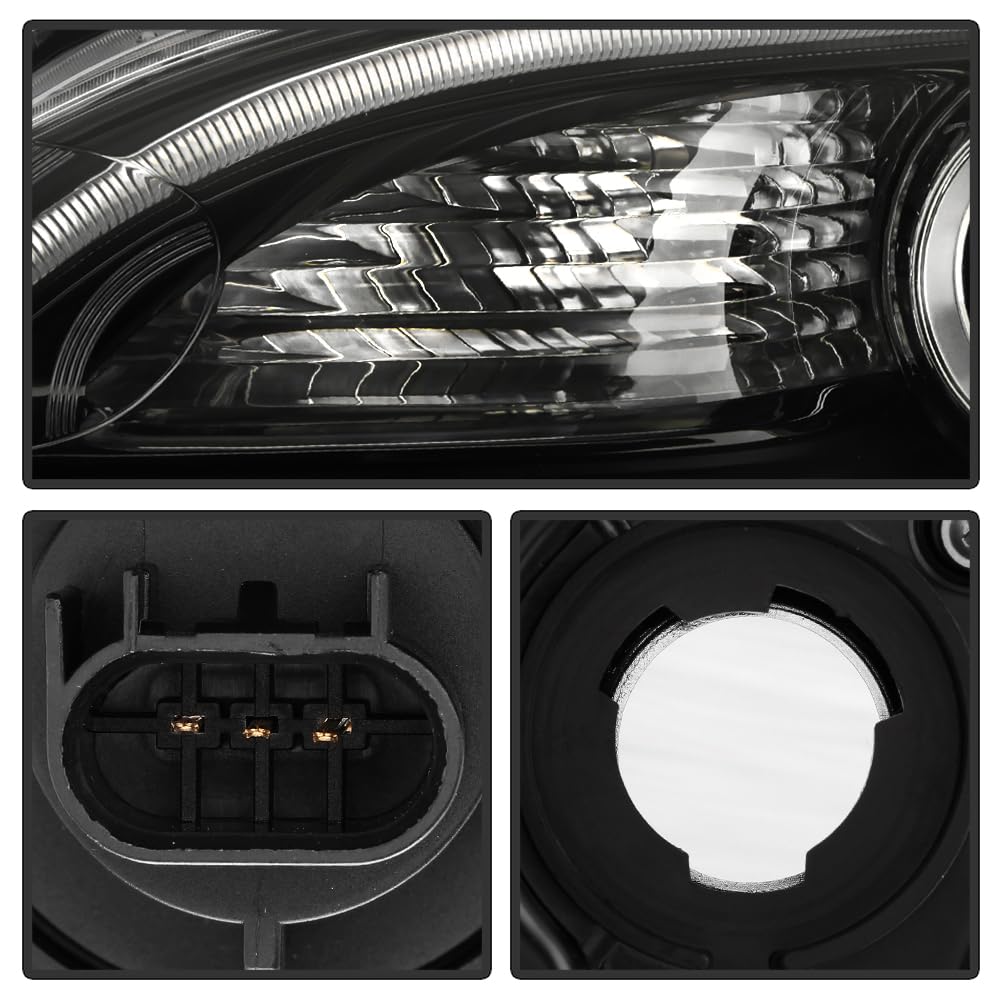 Chrysler 200 11-14 Spyder (POE) Halogen Headlight - OE Black Left CH2502275