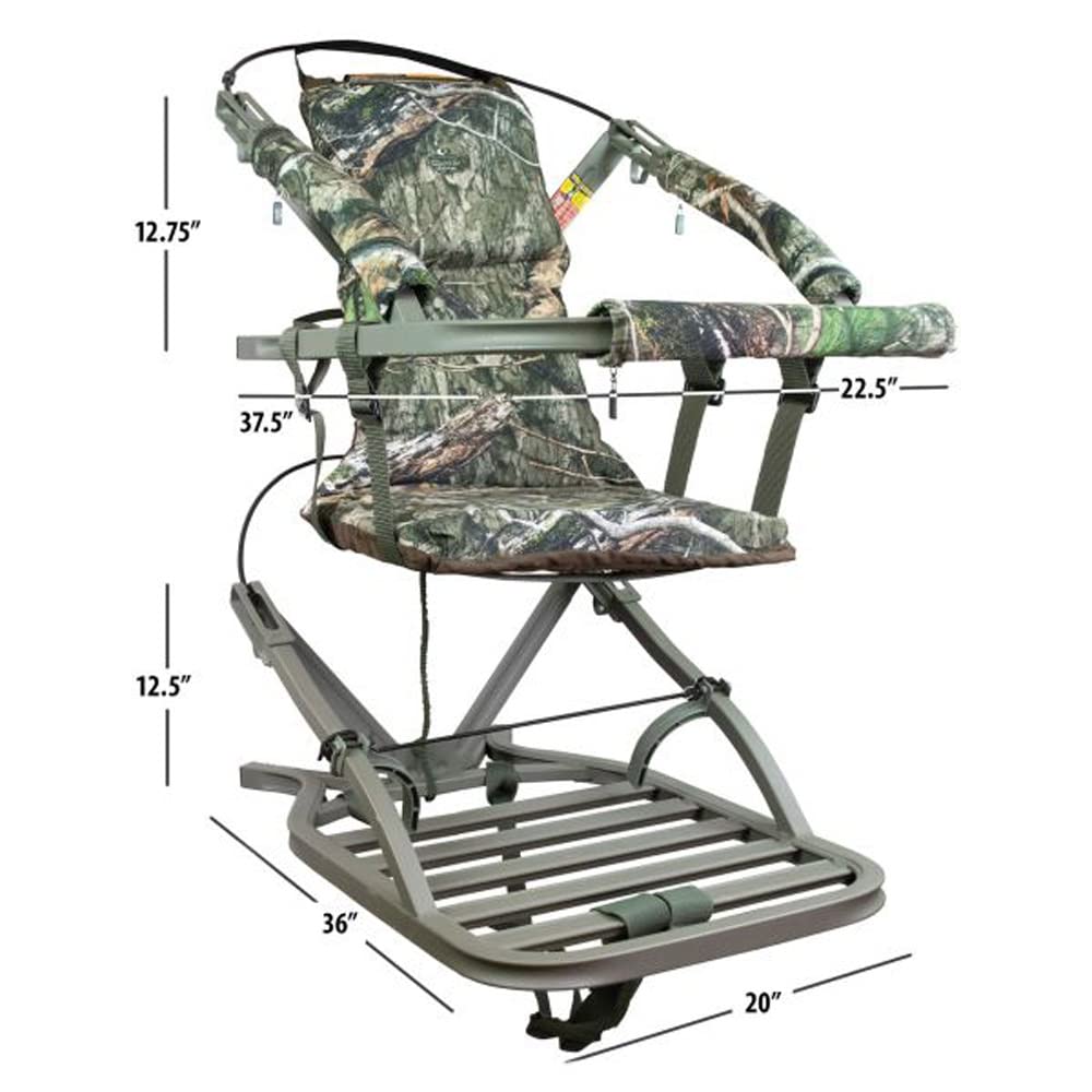 Viper SD Summit Treestands 81120 Climbing Treestand, Mossy Oak
