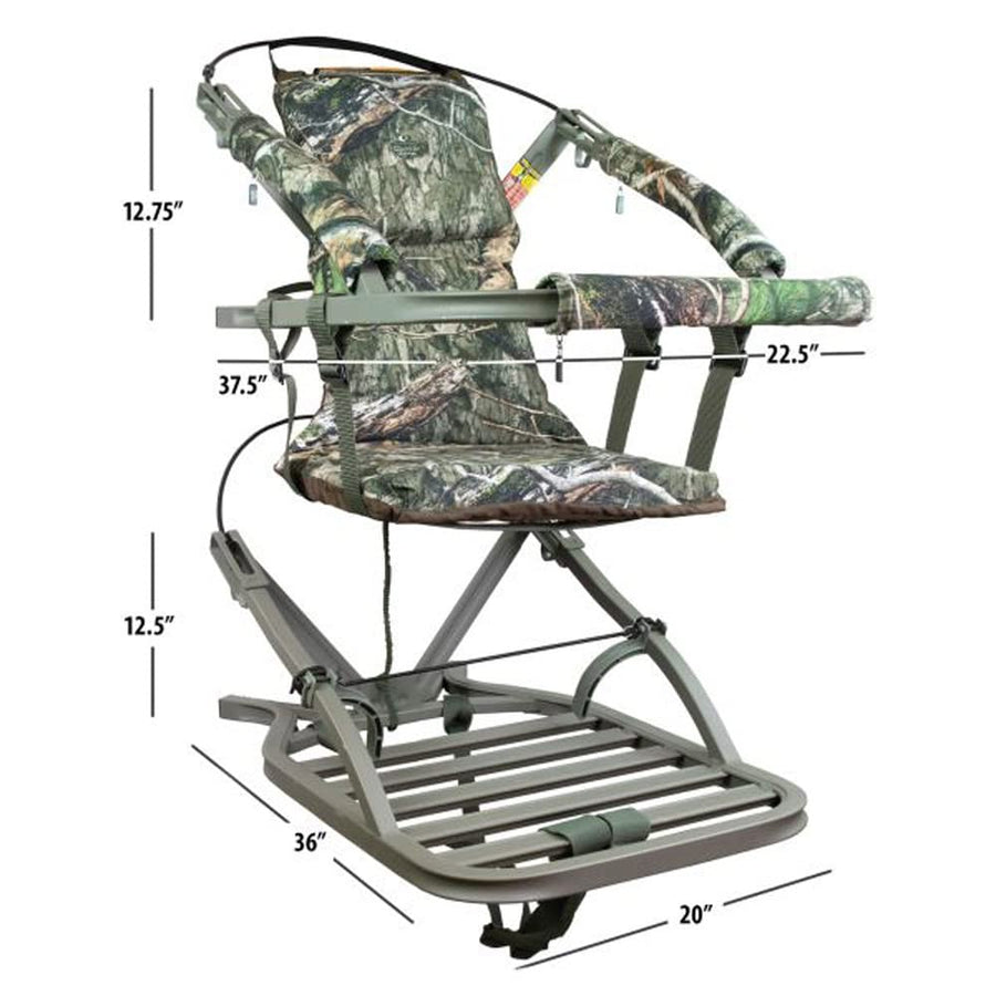 Viper SD Summit Treestands 81120 Climbing Treestand, Mossy Oak