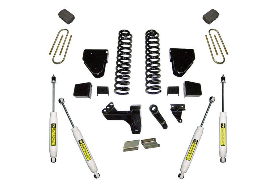 SUPERLIFT REALTRUCK SUSPENSION 6" Lift Kit for Ford F-250/F-350 | Complete Lift Kit with Front & Rear Shadow Series Shocks | K878 | Fits 2011-2016 Ford F-250 / F-350 4WD Diesel