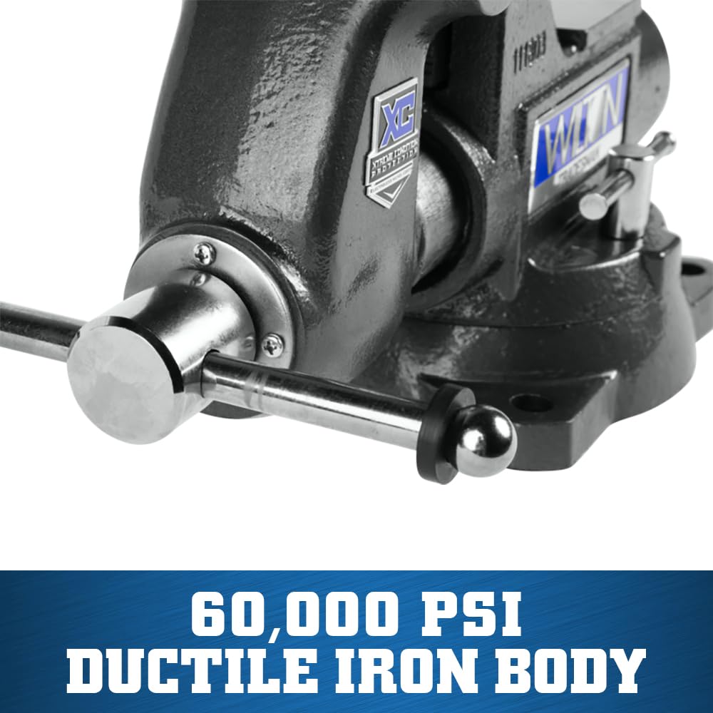 Tradesman Wilton XC Bench Vise, 4-1/2" Jaw Width, 3-1/2" Max Jaw Opening, 3-1/4" Throat (Model 1745XC)