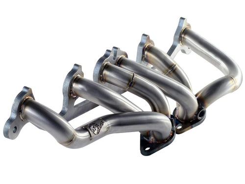 aFe 48-46202 Twisted Steel 1.5" 14 Gauge 409 Stainless Steel Header for Jeep Gas Truck I6-4.0L