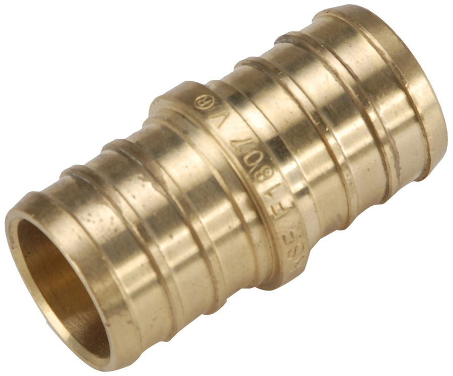 Metal BestPEX Brass Coupling, 0.75" Size