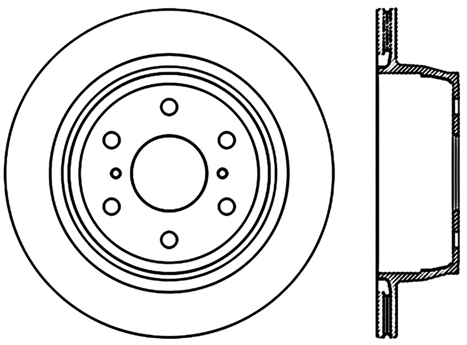 Brake Rotor StopTech (128.66065CL)