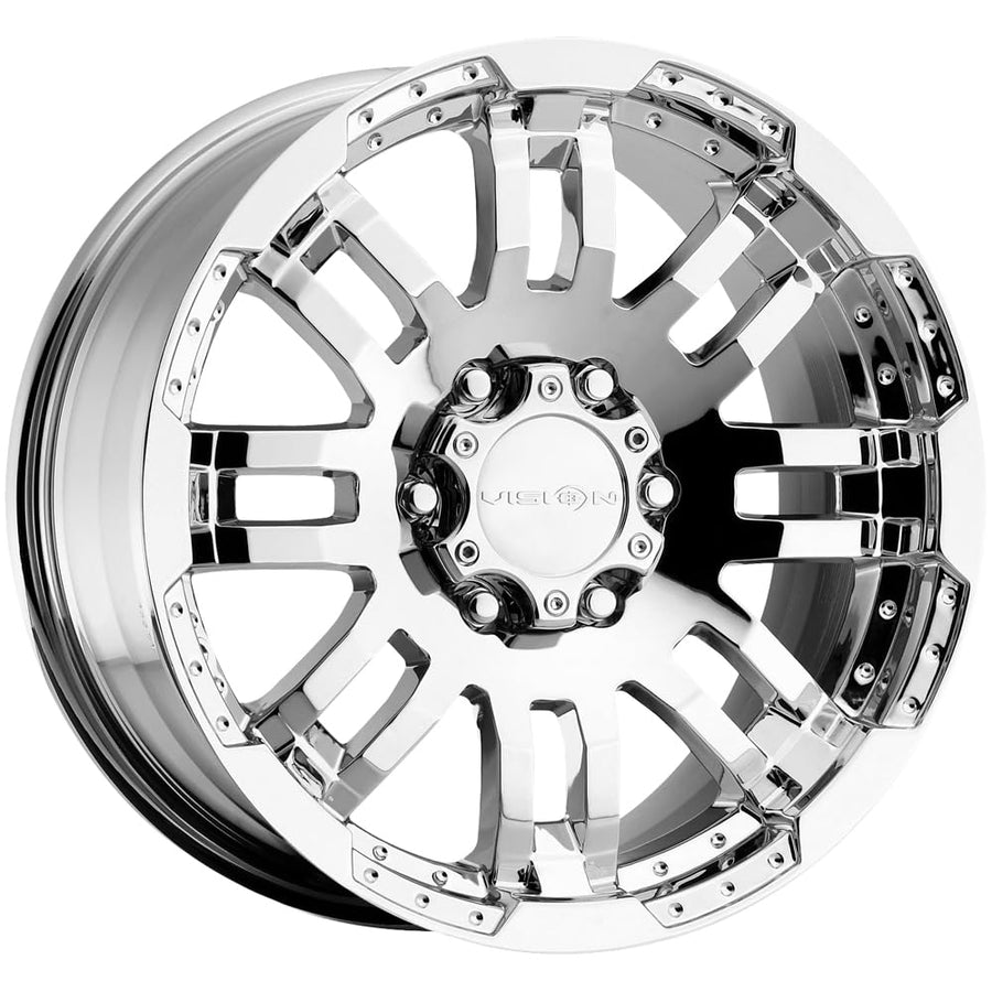 375 Vision Warrior Chrome Wheel (17x8.5"/6x135mm)
