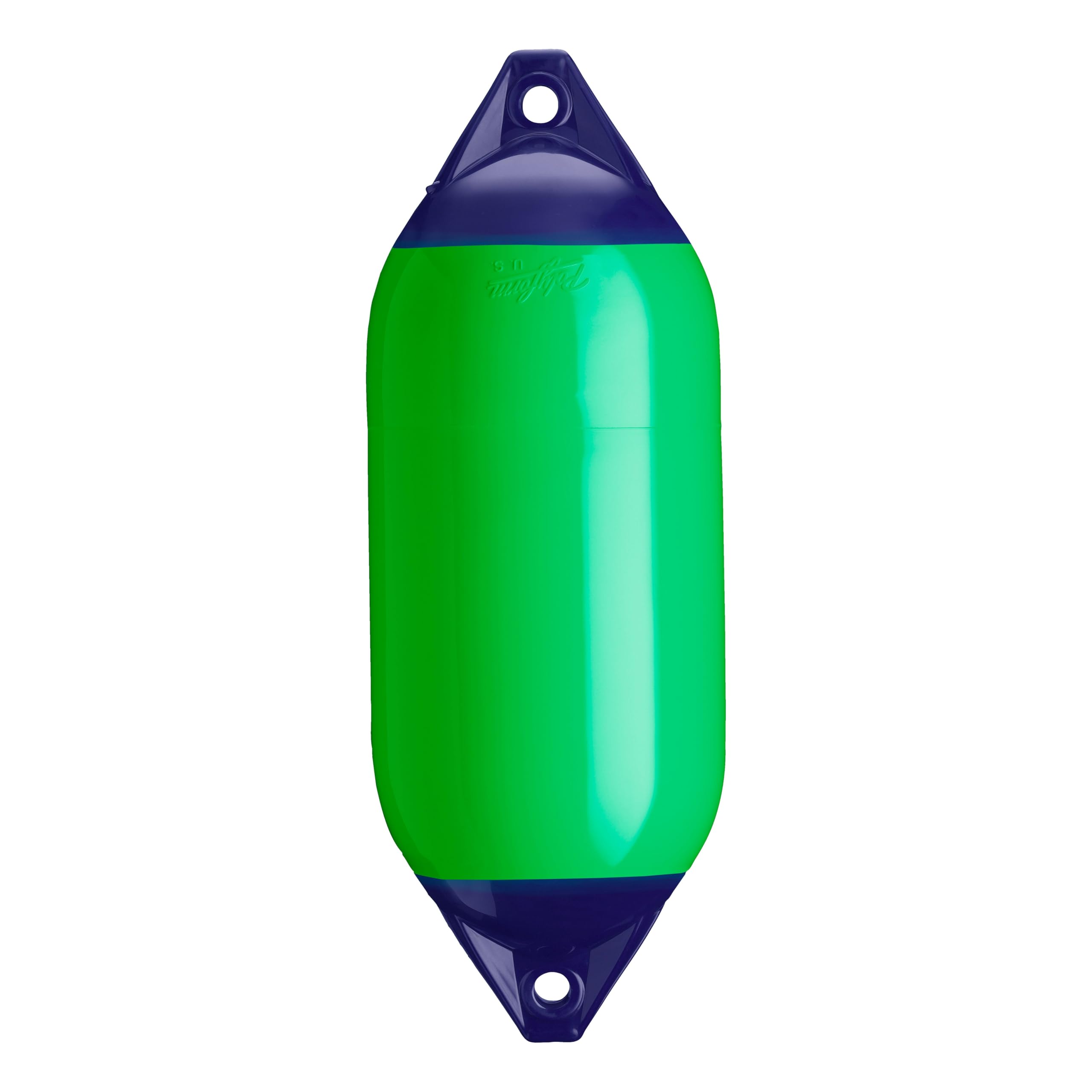 Polyform F-5 Boat Fender F-Series Standard Blue Ropehold - Green