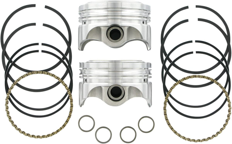 Forged Piston Kit KB Performance Warehouse (103ci.) - .005in. Oversize to 3.875in., 10.0:1 Compression