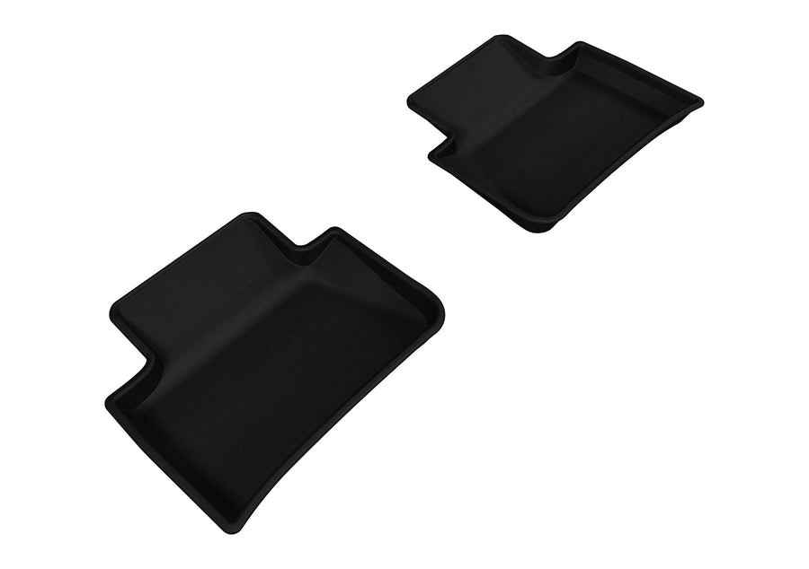 Kagu Floor Mat 3D MAXpider Custom Fit (Black) Compatible with Porsche Macan (95B) 2015-2026 - Second Row
