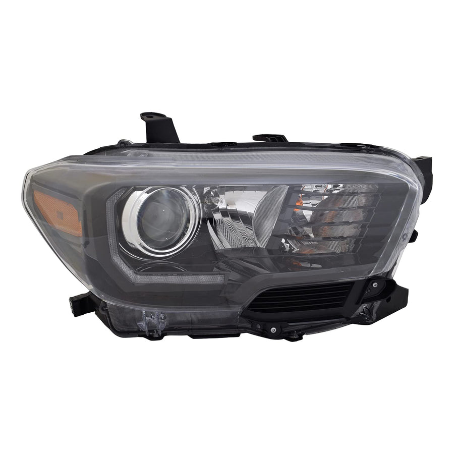 Right TYC Headlight Assembly Compatible with 2017-2019 Toyota Tacoma