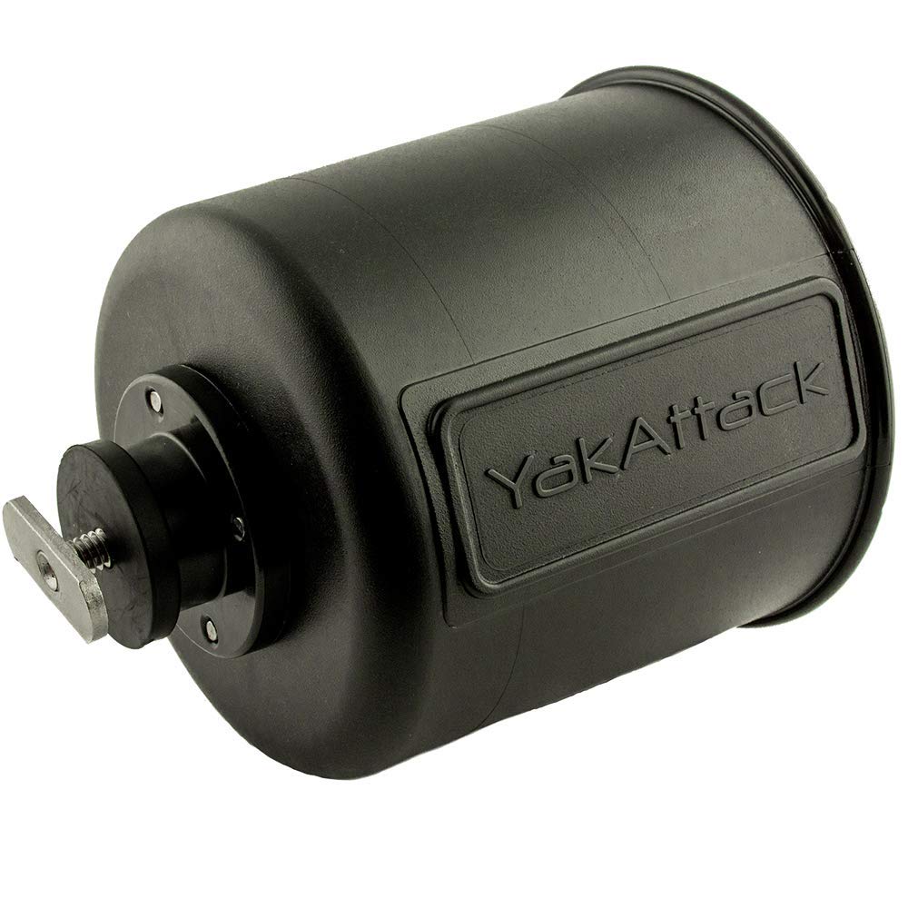 MultiMount YakAttack Black Cup Holder | Track Mount Drink Holder for Kayaks & Boats | Compatible with GearTrac & MightyMount | Secure & Versatile | Made in The USA