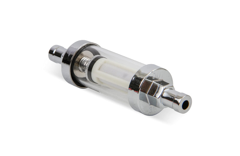 Inline Fuel Filter Mr. Gasket 9748 Clearview - 3/8 Inch
