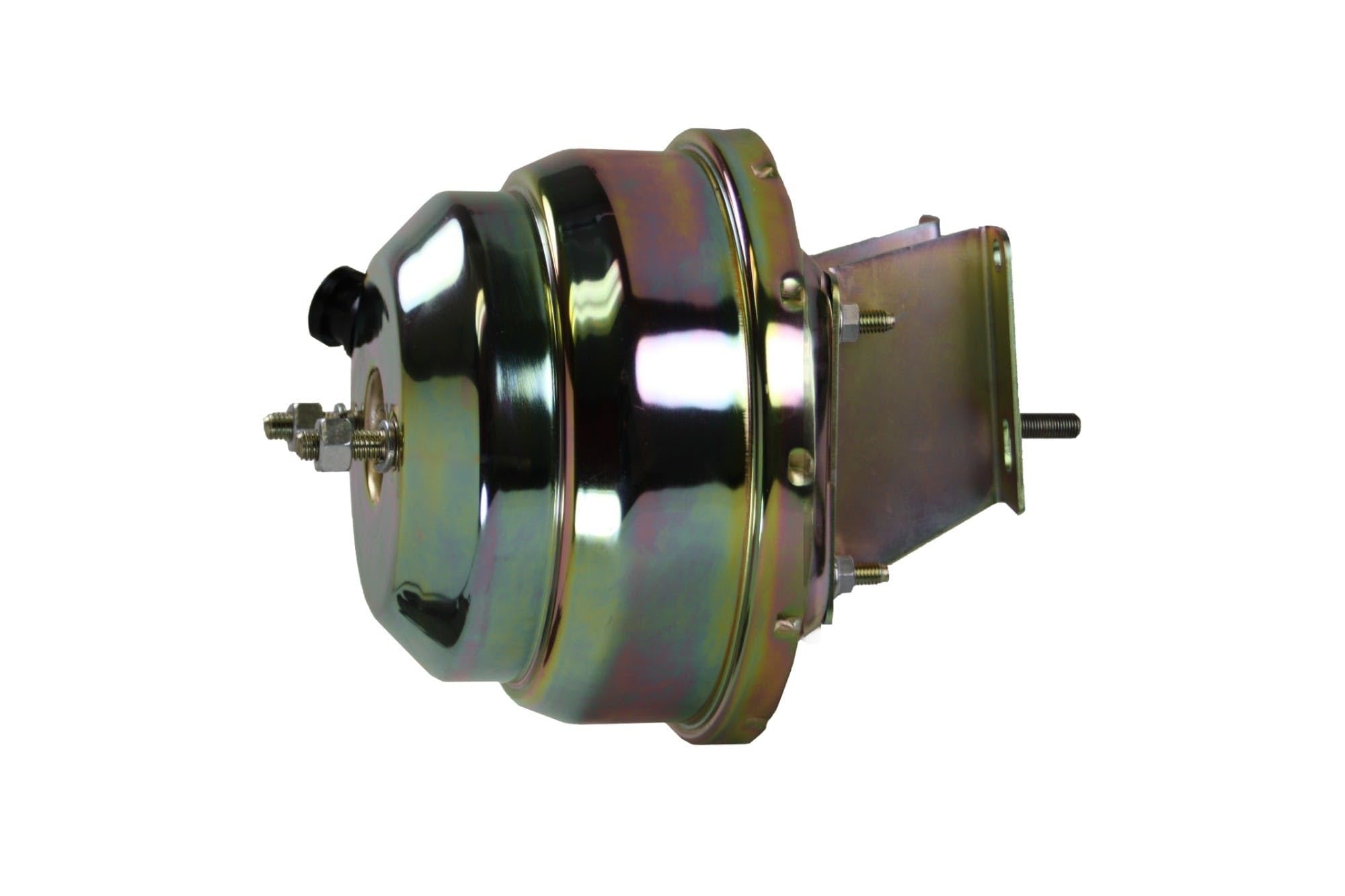 Compact-10 Series LEED BRAKES 8 Inch Dual Power Booster Kit With Adjustable Proportioning Valve Zinc Plated