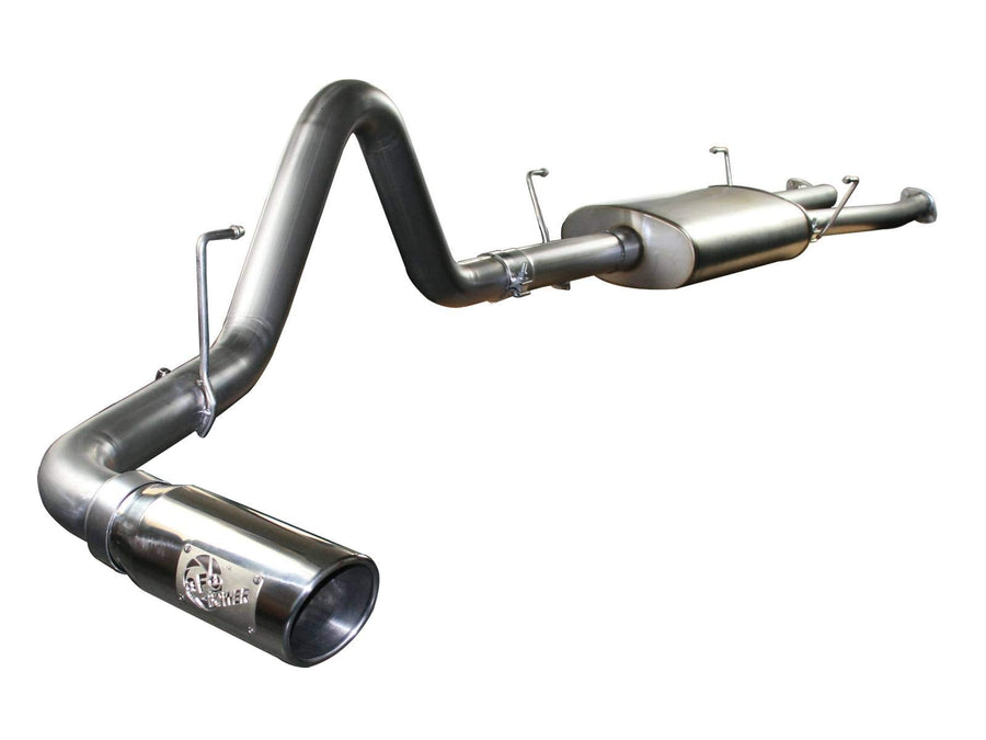 aFe 49-46009-P 4.5" Polished Tip Mach Force XP 2.5"/3" 409 Stainless Steel Cat-Back Exhaust System for Toyota Tundra V8-4.7L
