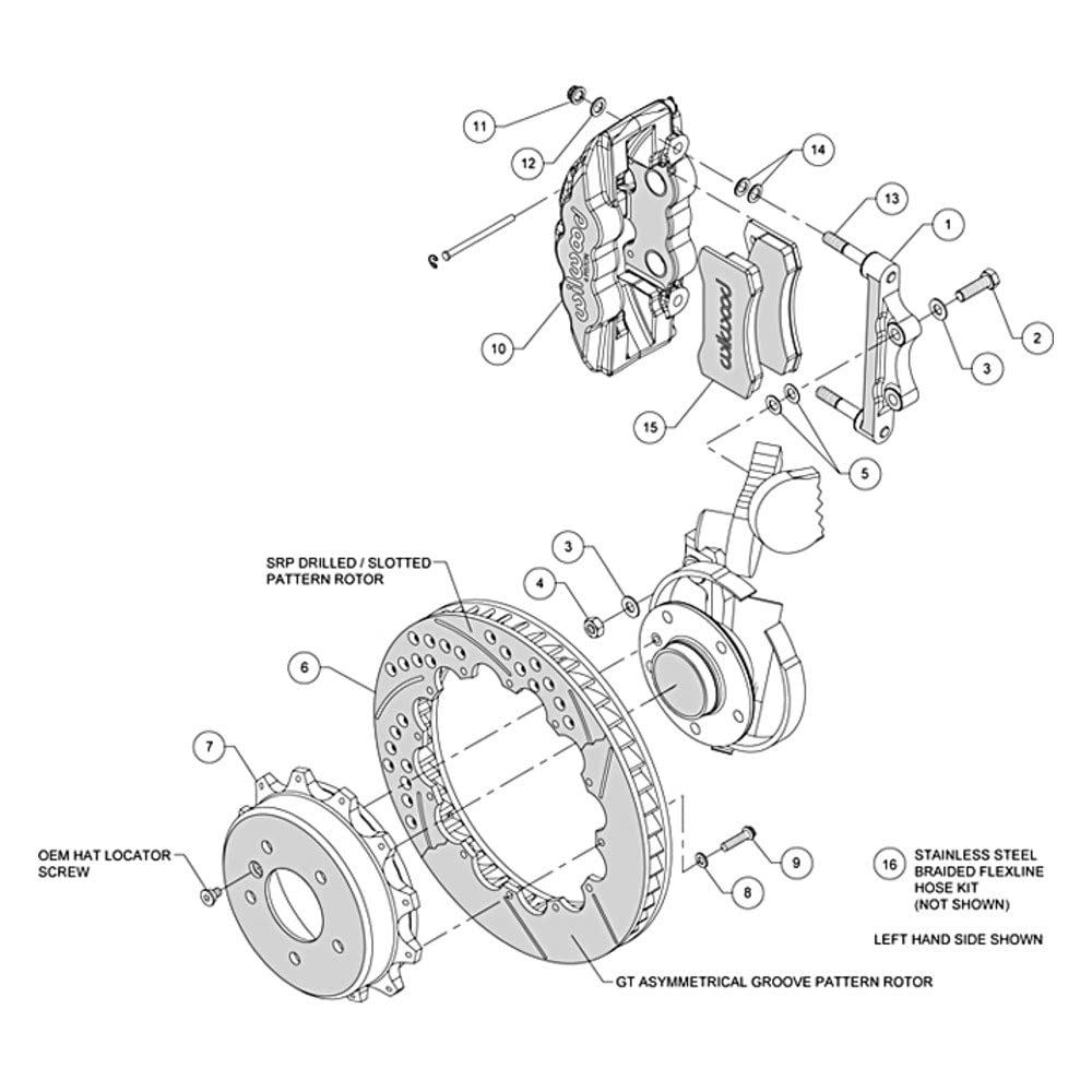 Red AERO4 Rear Kit,14.00