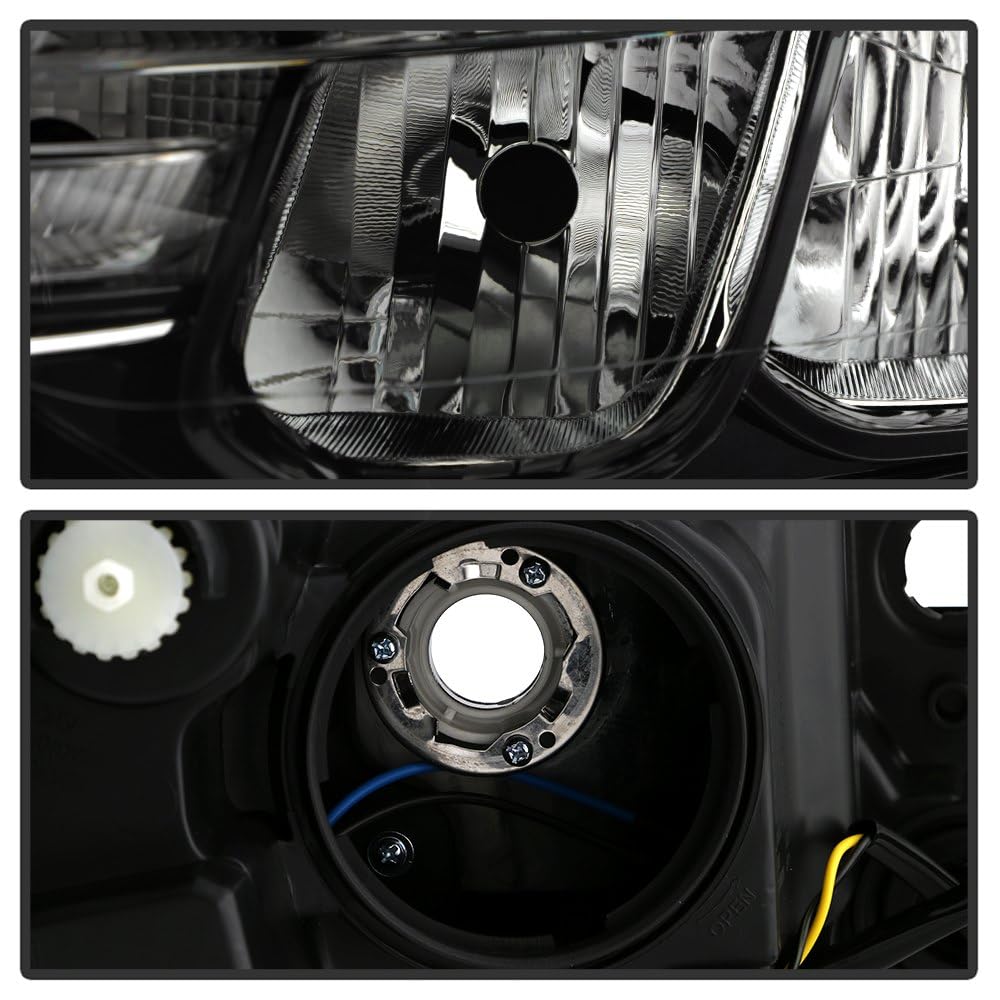 Chevy Trax 17-20 Spyder (POE) Driver Side Halogen Crystal Headlight - Low Beam-H7(Not Included) ; High Beam-HB3(Not Included) ; Signal-WY21W(Included) - OE Left
