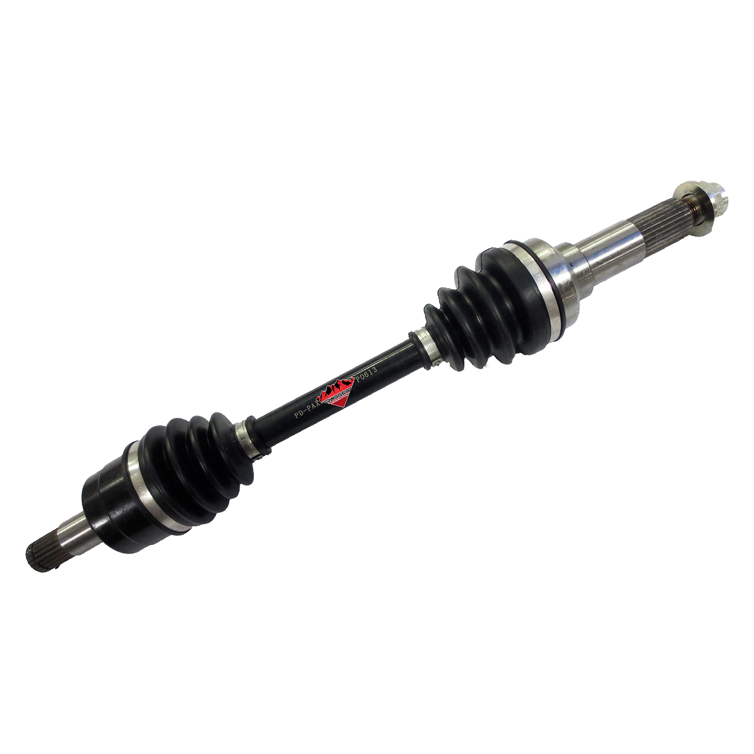 Performance Front Right Rugged Axle (2013-14) CFMOTO ZFORCE 600, Stainless-Steel Clamps Coated for High Protection & Machined Heat Treated Long Life Span, Easy Install OEM: 4060-270200